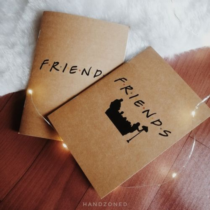 Friends Themed Notebook