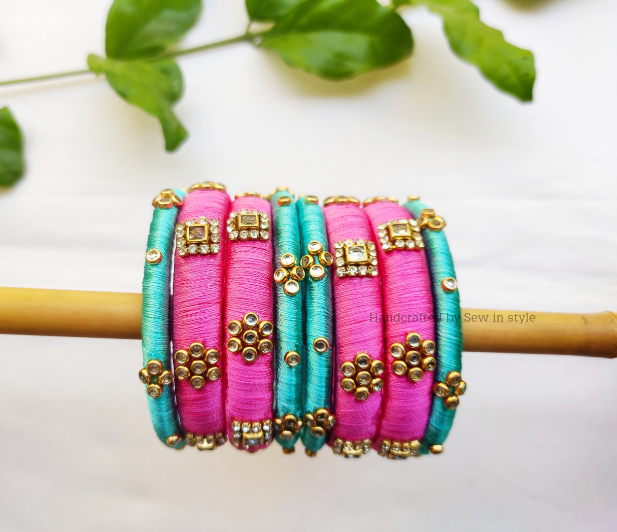 Handcrafted Silk thread bangles