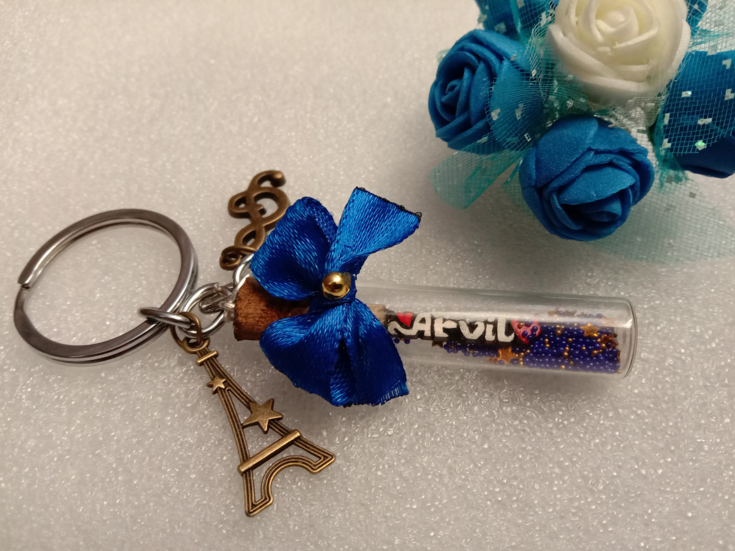 Pencilcarving keychain