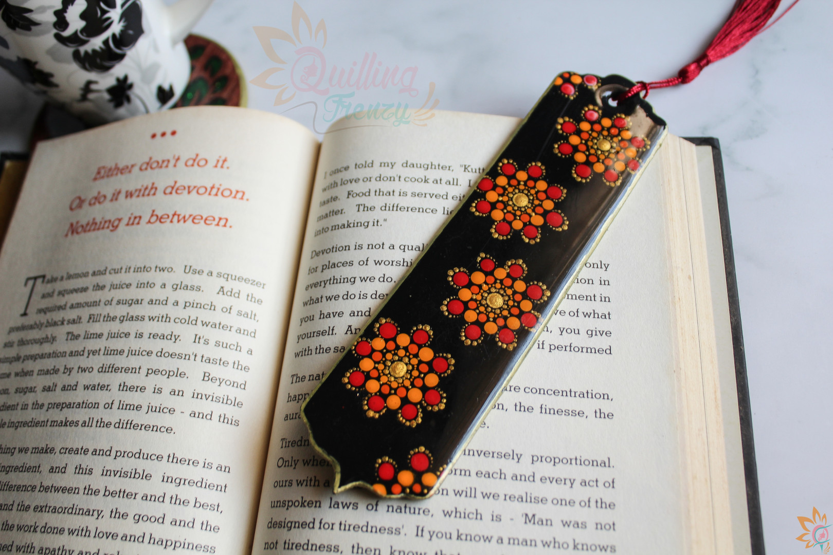 Fire - Five Elements of Nature bookmark