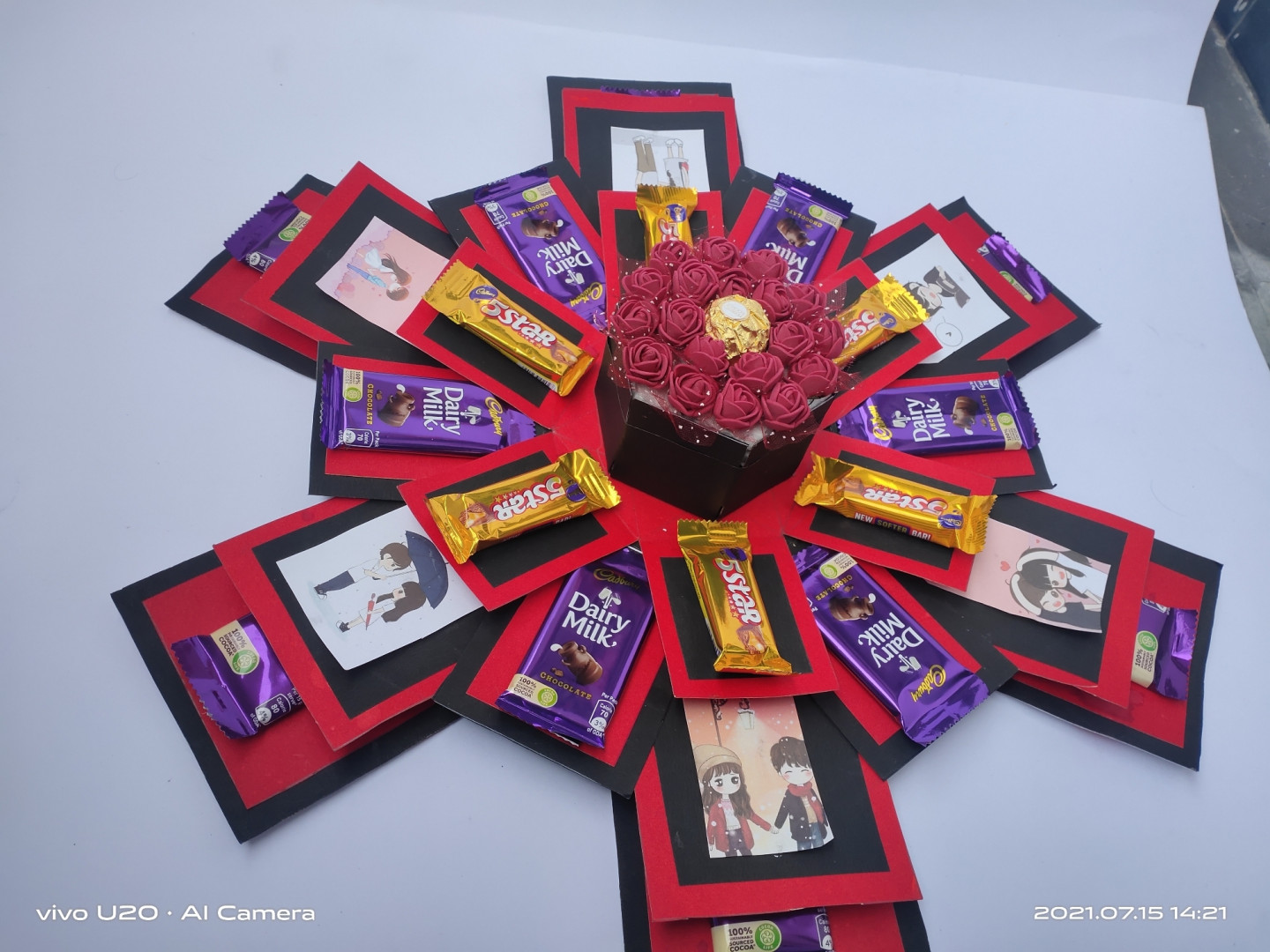 Chocolate Explosion Box || Best Birthday Gift || Two Layer Chocolate  Overload Box - YouTube