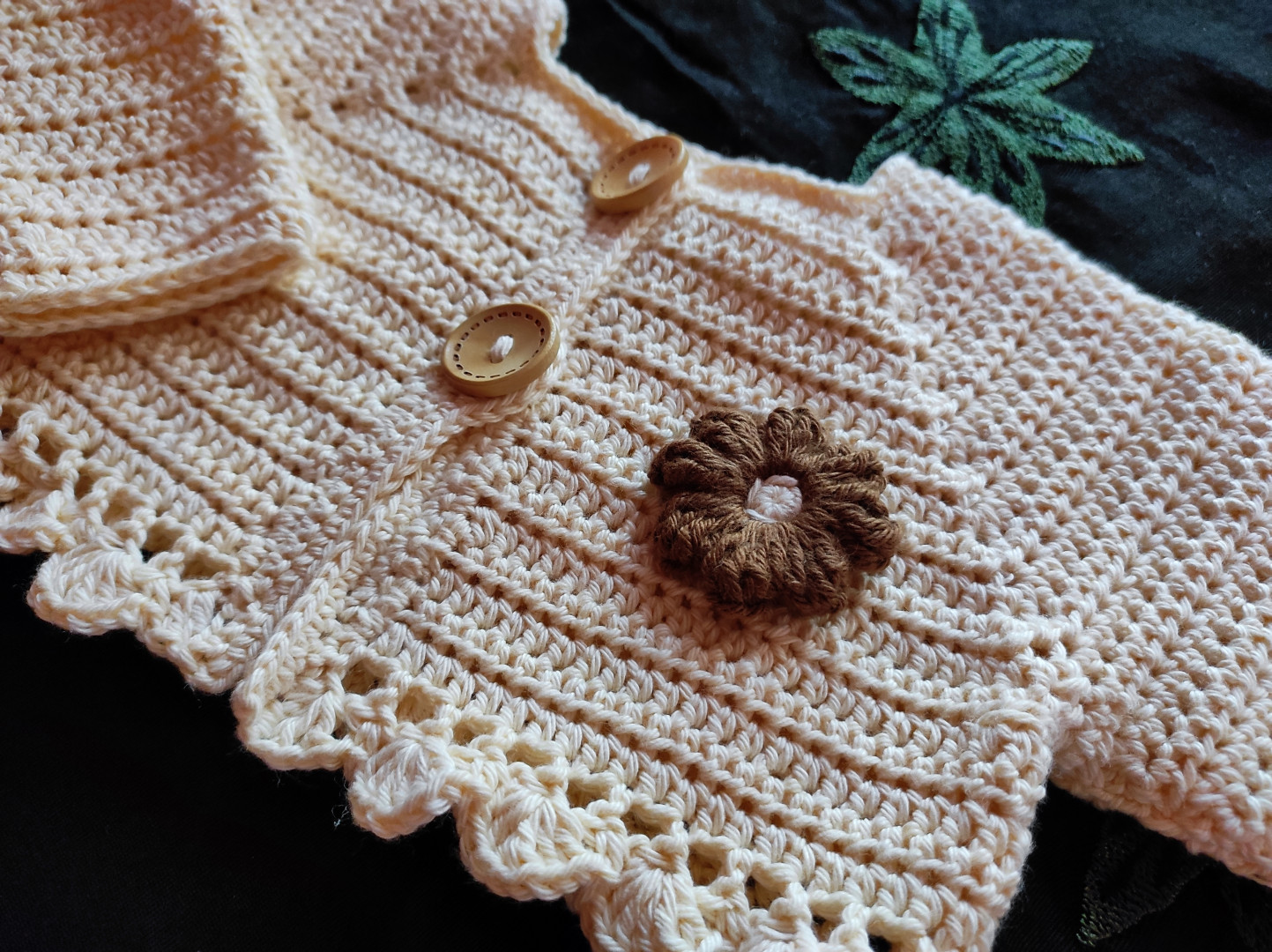 Crochet Newborn Shrug