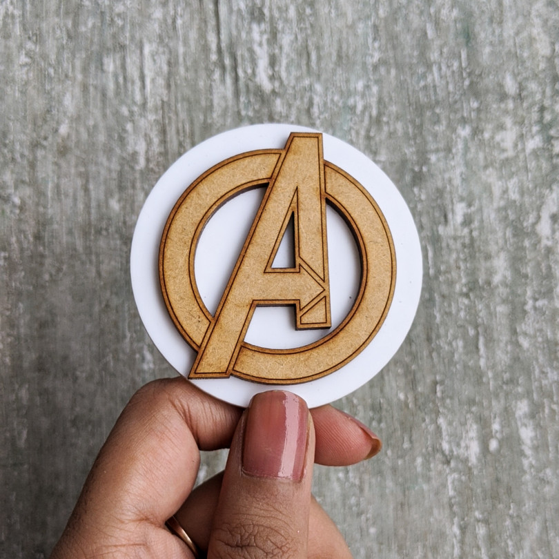 Laser cut Avengers inspired brooch pin | Badge, Fantasy collection