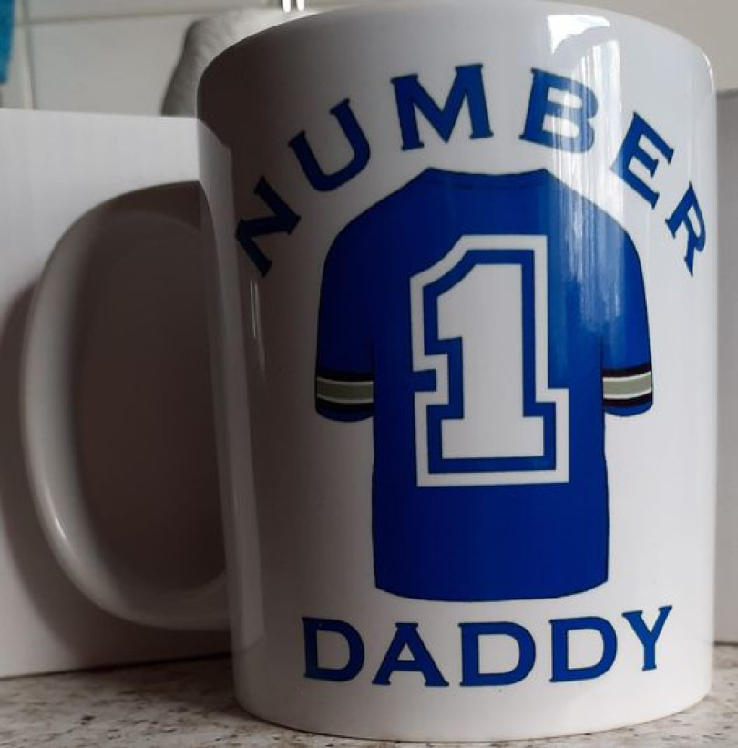 no1 daddy mug