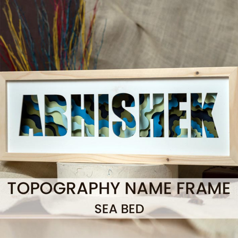 Topography(sea bed) Name Frame with light[BIG]
