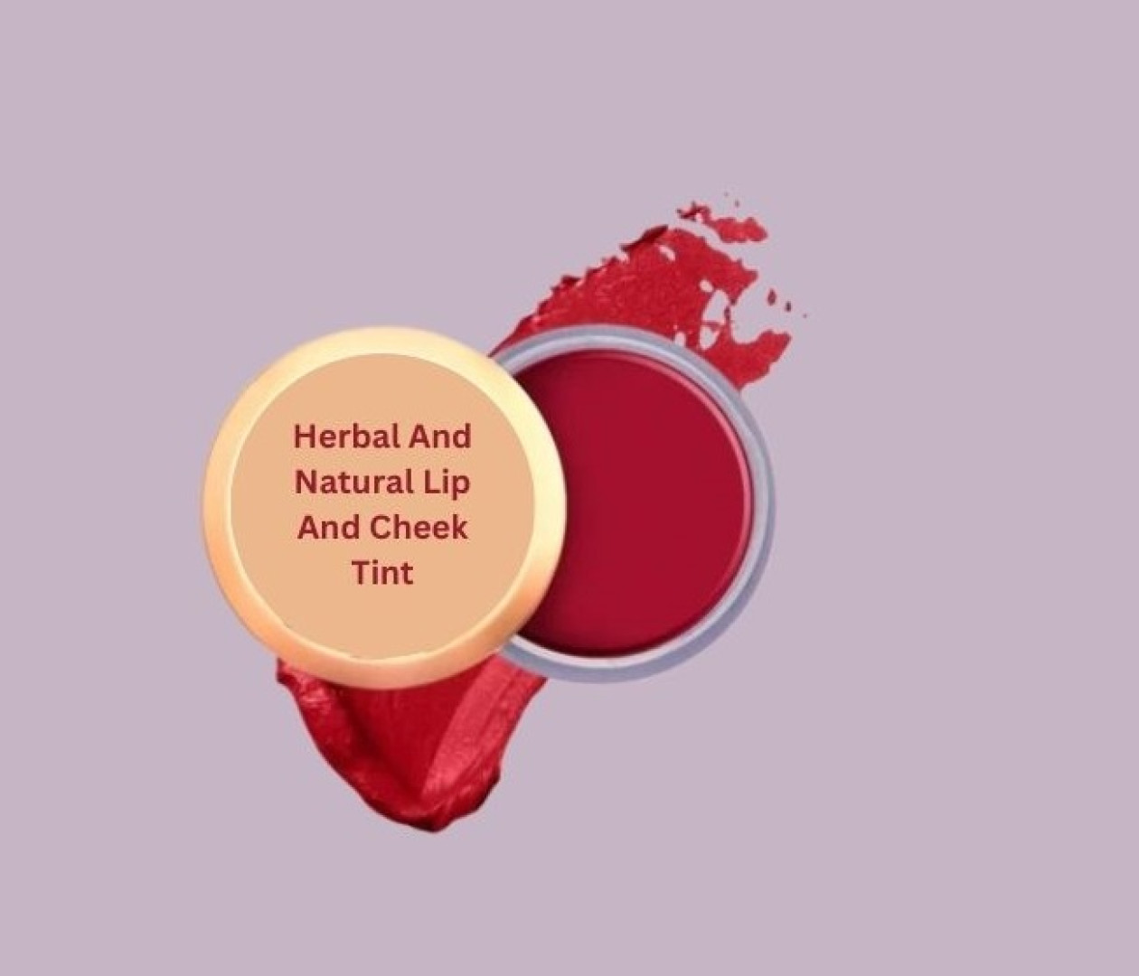 Natural Homemade beetroot lip and cheek tint