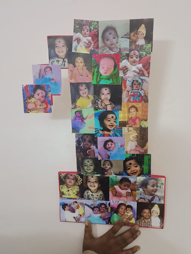 Number Shaped Photo Collage