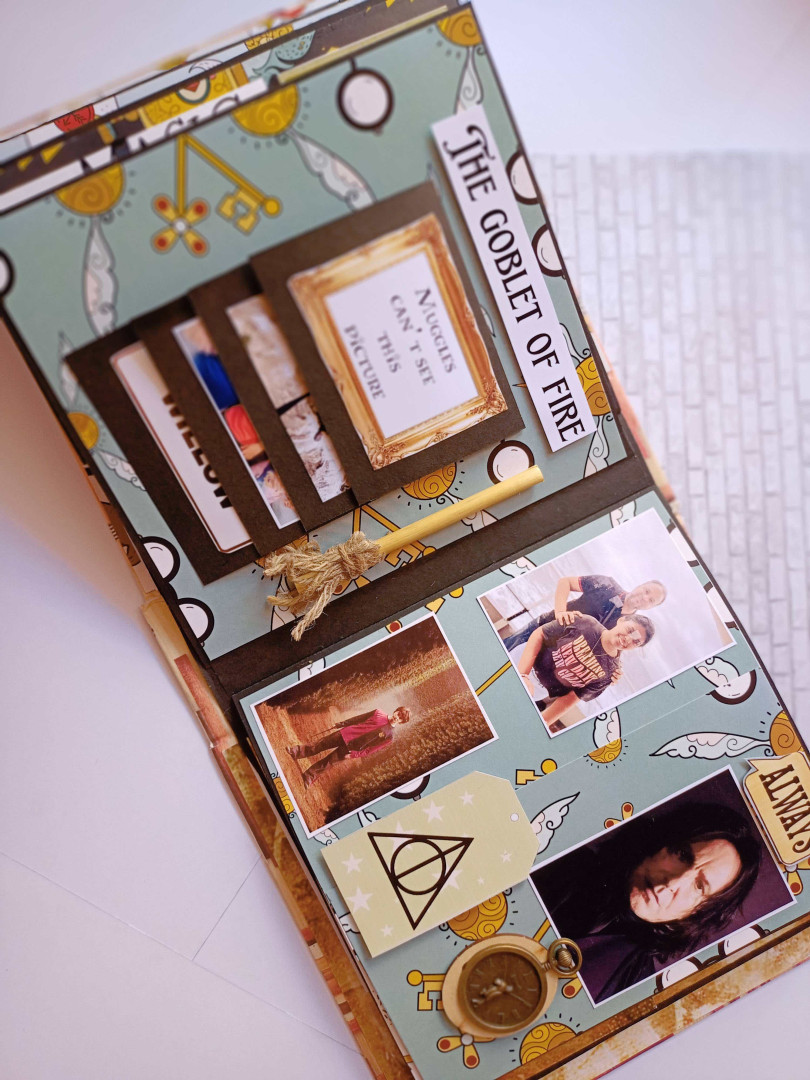 Harry Potter Theme Scrapbook Papers