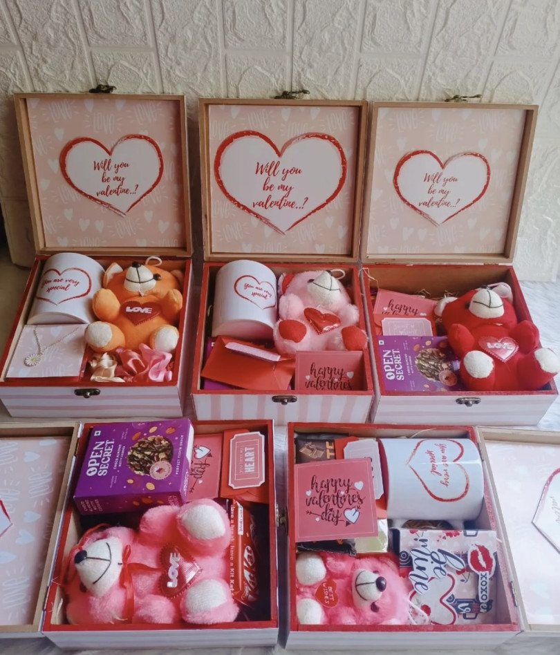 Will you be my valentine gift box for her