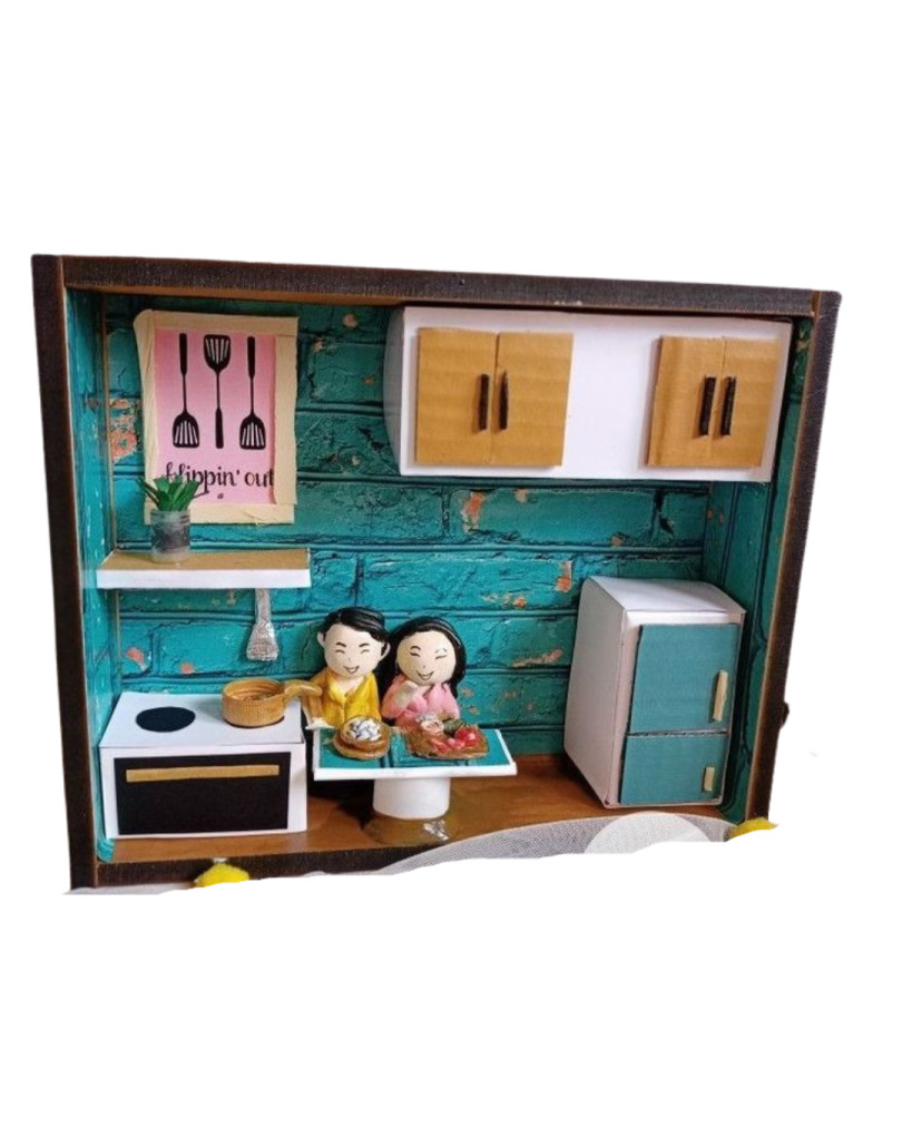 Customised Miniature Home Setup - Birthday Gift - Craft Planet - Home Decor  & Gifts