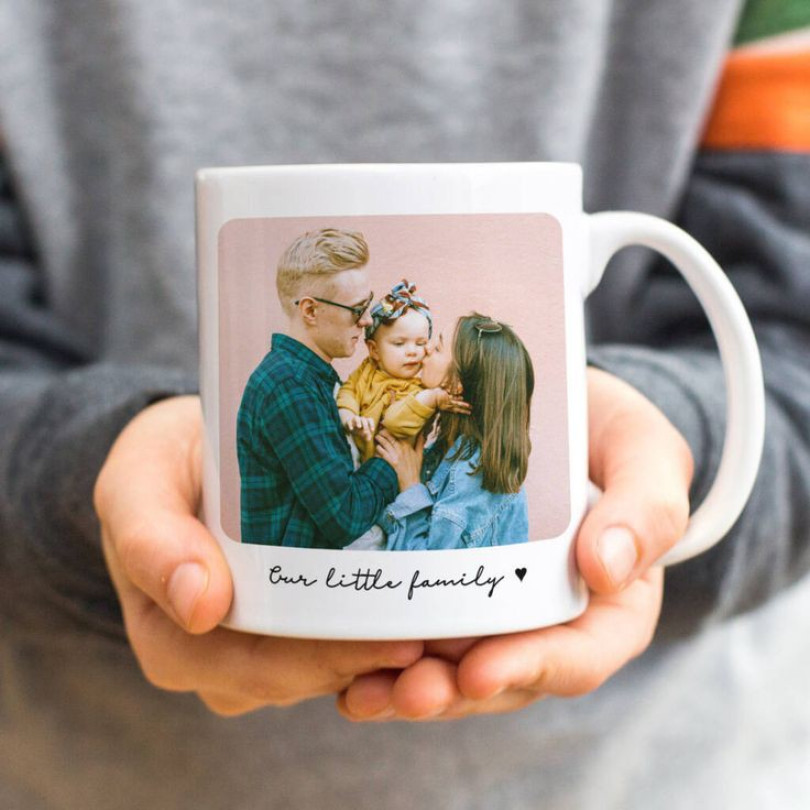 Customised photo mug