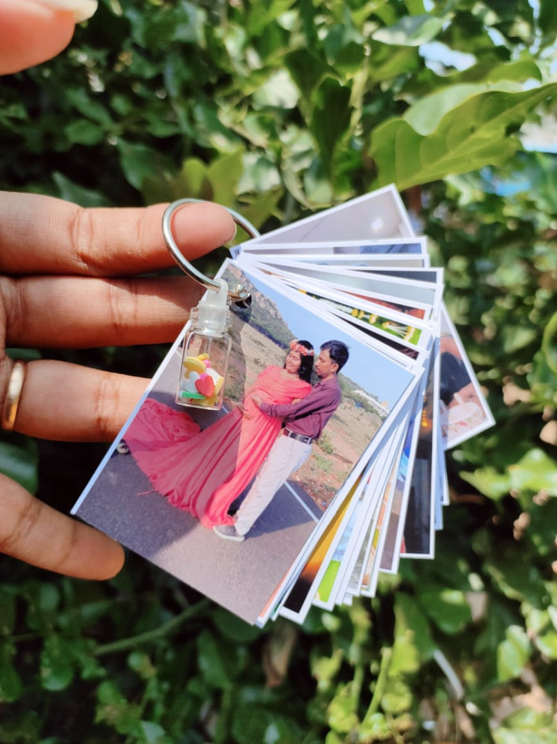 Mini Polaroid Ring photo Album