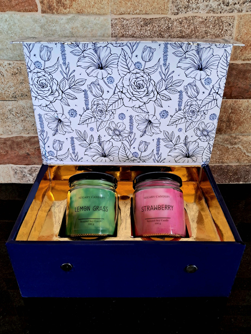Premium Scented candles Gift Box -1
